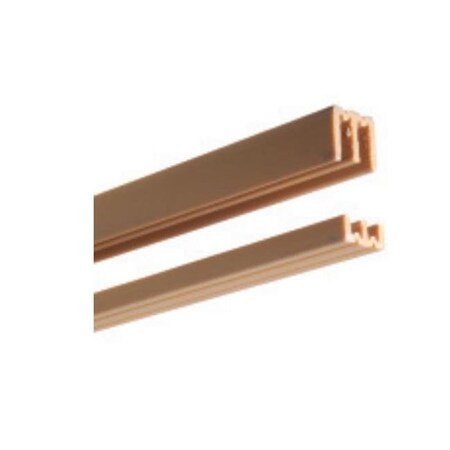 Knape & Vogt Knape & Vogt Kv2413 72 72 In. X .13 In. Plastic Track - Tan KV2413 72